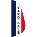 "YARD SALE" 3' x 8' Message Feather Flag